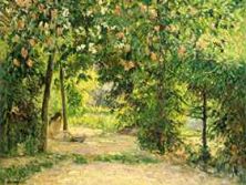 Haga click para ver la imagen ampliada the garden in springtime by camille pissarro.jpg